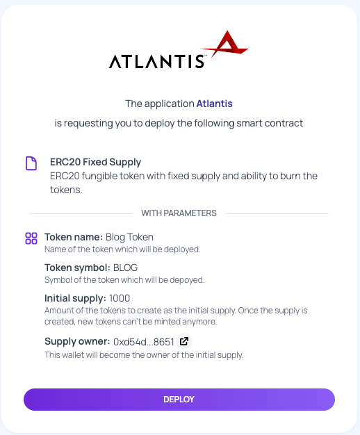 How to create ERC20 Token - Publish token